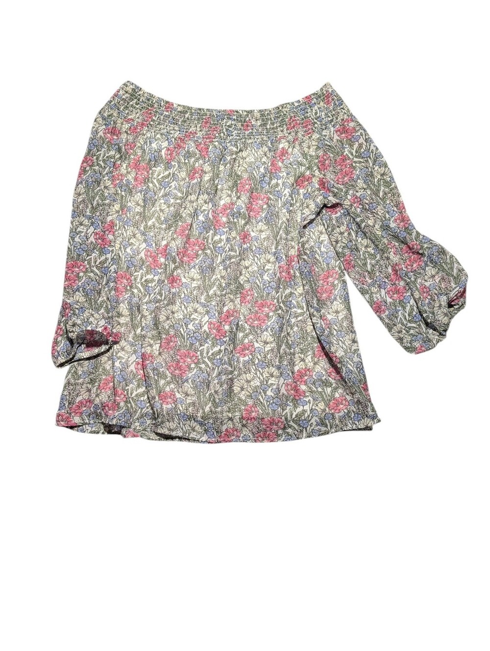 🌞 3/$15 AB Studio Off The Shoulder Top XL